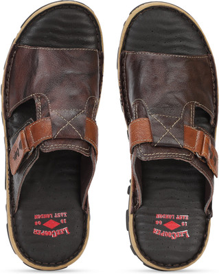 

Lee Cooper Men Brown Flats