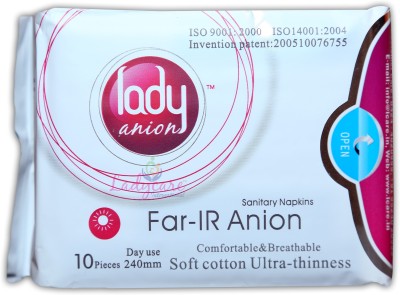 Lady Anion Ultra Clean Wings Sanitary Pad(Pack of 10) at flipkart