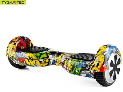 

Tygatec ECO_Bluetooth Music Speaker Hover board with RGB LED Light Electric Drifting Board Self Balance Wheel Multicolored Hoverboard Scooter(Multicolor)