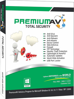 PremiumAV Total Security 5 User 1 Year