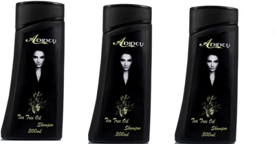 

Adidev Herbals Cool Kick Tea Tree Oil Shampoo Pack(300 ml)