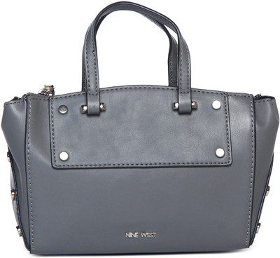

Nine West Women Casual Grey Leatherette Sling Bag