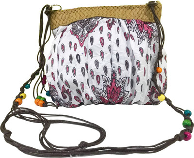 

Lelys Women Casual Multicolor Cotton Sling Bag