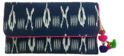 

Sunny Girls Casual Blue Cotton Clutch