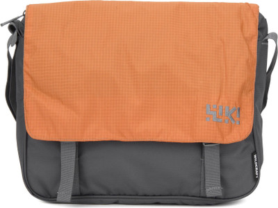 

Wildcraft Women Casual Grey, Orange Polyester Messenger Bag