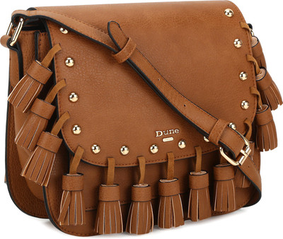 

Dune London Women Casual, Evening/Party Brown PU Sling Bag