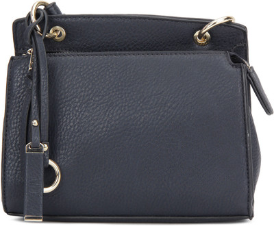 

AND Women Casual Blue PU Shoulder Bag