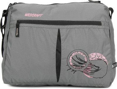

Wildcraft Women Casual Grey Polyester Messenger Bag