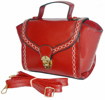 

minaar Women Evening/Party, Casual, Formal Maroon Leatherette Sling Bag