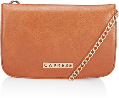 

Caprese Women Casual Brown PU Sling Bag