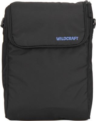 

Wildcraft Men Casual Black Polyester Messenger Bag