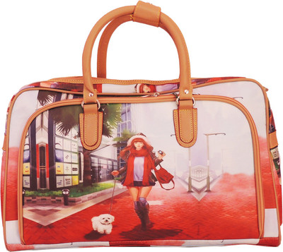

Kion Style Printed Small Travel Bag - Cabin Size(Multicolor)