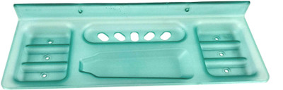 

RoyaL Indian Craft Unbreakable Rust Resistant 13 Inch Green Color Soap Case With 6 Month Warranty(Green)