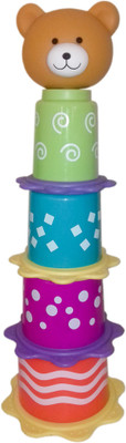 

kidoz kingdom KIDSME STACKING CUP WITH BEAR(Multicolor)