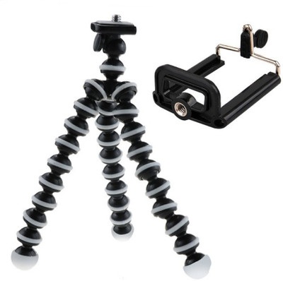 

Cellphonez Tripod_flexible 6inch withclamp Tripod(Black, Supports Up to 1000)