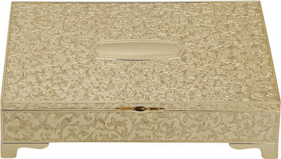 

Oranate Antique Multi Purpose Box Vanity Box(Golden)