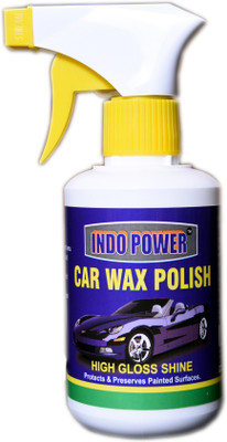 INDOPOWER CAR WAX POLISH GUNE 250ml. Liquid Vehicle Glass Cleaner(250 ml)