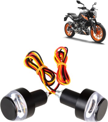 SHOOLIN SLNWOHL-090 Duke 200 Bike Turn Signal Grip Side Indicator Handle Bar Weight Light/ Bike Motorcycle Modify LED Light Fog Lamp Motorbike LED for KTM (12 V, 15 W)(Duke 200, Pack of 2)