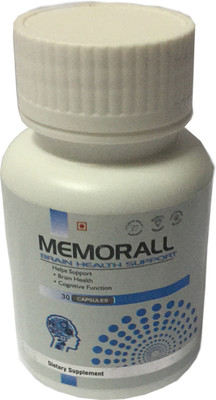 

Friska Memorall Brain Support Dietary Supplement Healthy Brain Function & Development Cap(30 No)