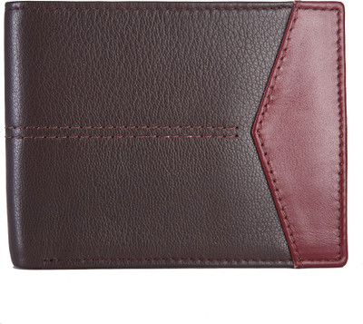 

Kukatoo Men Brown Genuine Leather Wallet(5 Card Slots)