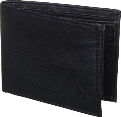 

AXE Style Boys Black Artificial Leather Wallet(6 Card Slots)
