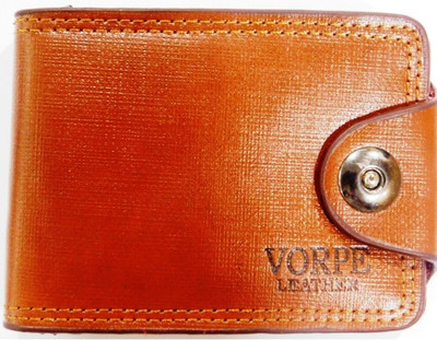 

THE MAXIM Men Tan Genuine Leather Wallet(6 Card Slots)