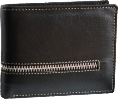 

pocket bazar Men Black Genuine Leather Wallet(7 Card Slots)