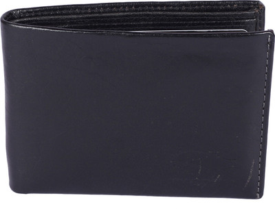 

swaggler Men Black Genuine Leather Wallet(6 Card Slots)