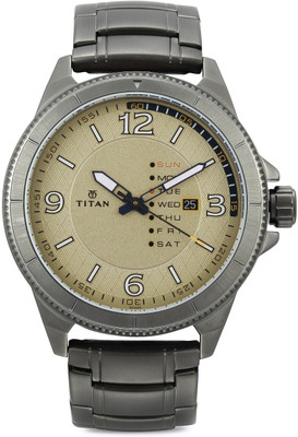 

Titan 1701QM01 Watch - For Men