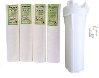 

CAPITAL Ro Service Inline Filter set Modl119 Solid Filter Cartridge (0.5, Pack of 7) Solid Filter Cartridge(0.5, Pack of 7)