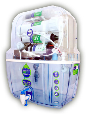 

AQUAULTRA A1021 14 L RO + UV + MTDS Water Purifier(Transparent)