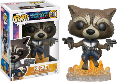 

Funko Marvel: Guardians of the Galaxy - Rocket Flying Pop Viny Figure(Multicolor)