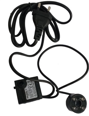 

Purpledip Small Motor Pump & LED Lights Cord For Indoor Table Top Feng Shui Fountain Water Aquarium Pump(65 cm)