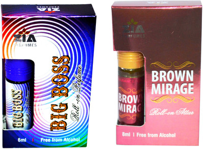 

Zia Big Boss and Brown Mirage Malaysian Edition Floral Attar(Davana)
