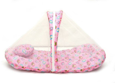 

Cutieful Mosquito Protector Comfy Baby Sleeping Mosquito Net Bed CUTFBB2052 Portable Crib(Fabric, Multicolor)