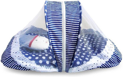 

Cutieful Mosquito Protector Comfy Baby Sleeping Mosquito Net Bed CUTFBB2034 Portable Crib(Fabric, Multicolor)
