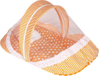 

Cutieful Mosquito Protector Comfy Baby Sleeping Mosquito Net Bed CUTFBB2033 Portable Crib(Fabric, Multicolor)