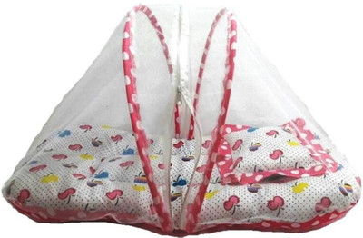 

Cutieful Mosquito Protector Comfy Baby Sleeping Mosquito Net Bed CUTFBB2022 Portable Crib(Fabric, Multicolor)
