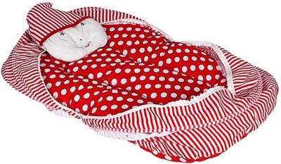 

Cutieful Mosquito Protector Comfy Baby Sleeping Mosquito Net Bed CUTFBB2039 Portable Crib(Fabric, Multicolor)