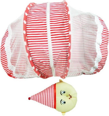 

Cutieful Mosquito Protector Comfy Baby Sleeping Mosquito Net Bed CUTFBB2040 Portable Crib(Fabric, Multicolor)