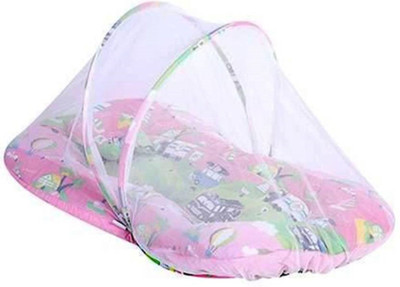 

Kidoyzz Multicolor Print Cotton Mosquito Protector Baby Bed Portable Crib(Fabric, Multicolor)