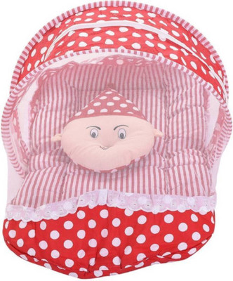 

Cutieful Mosquito Protector Comfy Baby Sleeping Mosquito Net Bed CUTFBB2047 Portable Crib(Fabric, Multicolor)