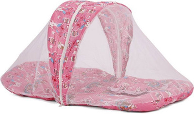 

Cutieful Mosquito Protector Comfy Baby Sleeping Mosquito Net Bed CUTFBB2014 Portable Crib(Fabric, Multicolor)