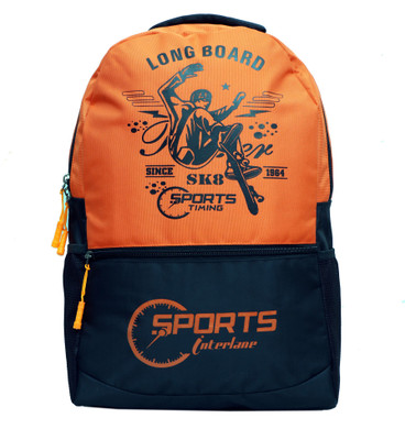 

Interlane M.T Long Board Style Backpack (Orange) 21 L Backpack(Orange, 21 L)