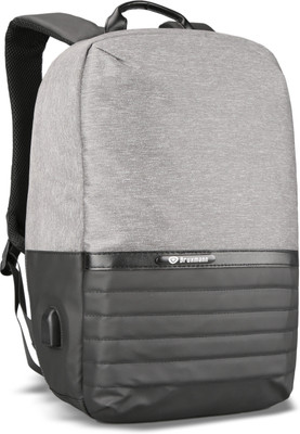 

seute Bruxmann Travel & Laptop Backpack with Gadget Pouch & USB Port 25 Backpack(Grey), Black;grey