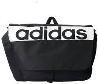 

ADIDAS LIN PER MESS 22 L Laptop Backpack(Black), Black/black/white