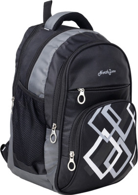 

Northzone 18 Inch Abstrack Black 25 L Backpack(Black)