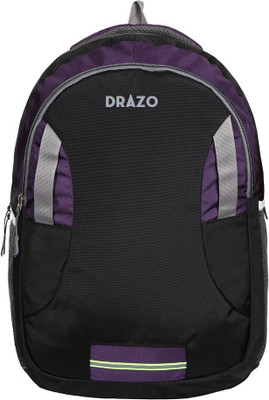 

DRAZO 1003 PURPLE COMFORT Waterproof School Bag(Purple, 30 L)