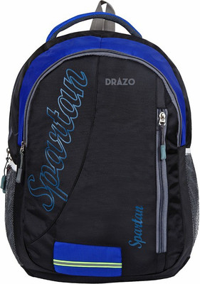 

DRAZO 1002 DARK BLUE CASUAL Waterproof School Bag(Dark Blue, 30 L)