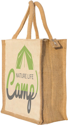 

Nisol Nature Life Camp Waterproof Lunch Bag(Beige, 12 inch)